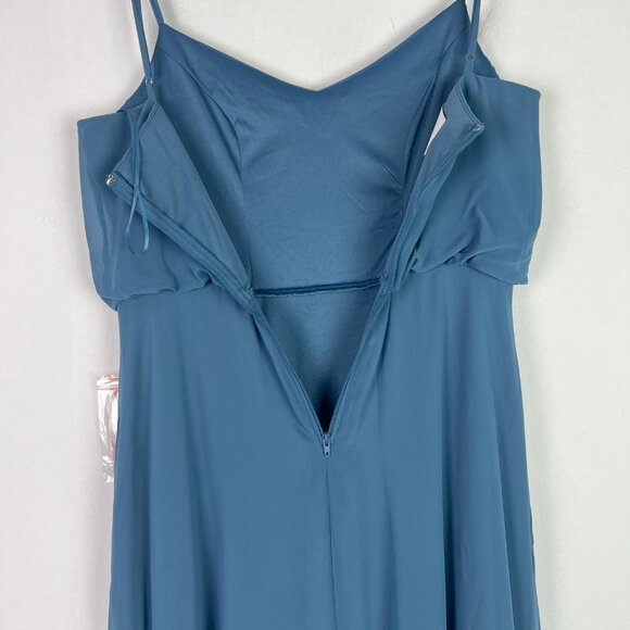 NWT Birdy Grey Gwennie Dress Chiffon Twilight Bridesmaid Size Small S NEW - Picture 15 of 16